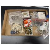 Box of Assorted Costume Jewelry