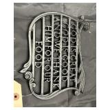 Metal Prayer Wall Dï¿½cor