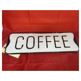 Metal Coffee Sign