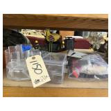 Bag of Assorted Cosmetics - Plastic Organizer