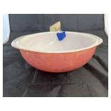 Vintage Pink Pyrex Casserole Bowl