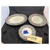 8 Pcs - Engine Ironstone Renaissance China