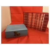 Plastic Bin Organizer 11"L x 8"H x 5"D & Box