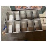 Commercial 10 Hole Loaf Pans