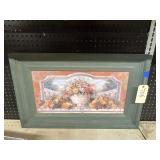 Framed Floral Wall Art 31"x19"