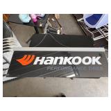 Mirrored Hankook Advertisement Sign 36"x11"