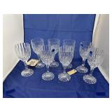 8 Pcs - Crystal Stemware