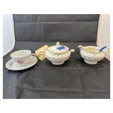 4 Pcs - China Sugar - Creamer - Tea Cup