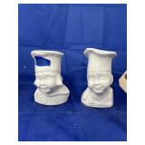 Boy & Girl Chef Salt/Pepper Shakers
