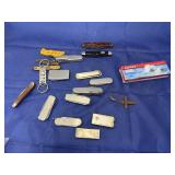 Bag of Money Clips & Pocket Knives
