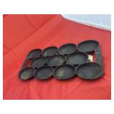 Cast Iron Roll Baking Pan