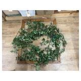 Wood Frame 32"x40"& Faux Greenery