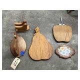 Wood Napkin Holder - Towel Hanger & More