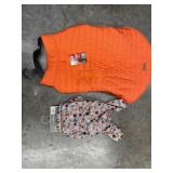 Dog Pajamas Sz S & Coleman Pet Puffer Jacket