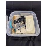 Box of Costume Jewelry - some new