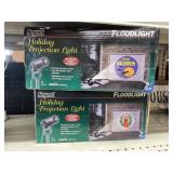 2 Pc - Holiday Projection Flood Lights