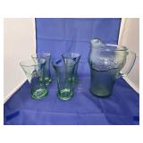 5 Pcs- Coca Cola Pitcher & Tumblers