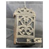 Cast Iron Kitchen Match Holder