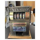 Metal/Wood Bonanza Bank - Coin Op