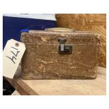 Vintage Travel Toiletries Case