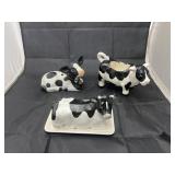 Cow Planter - Flower Frog - Buttery Tray