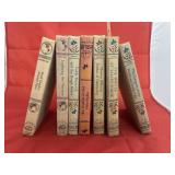 7 Pcs - Vintage Hardback Landmark Books