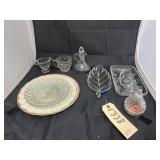 Star of David Serving Tray - Leaf Spoon Rest