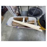 Box of Assorted Wood & Metal Brackets