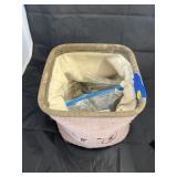 Bag of Assorted Metal Costume Jewelry
