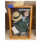 Anne of Green Gables Porcelain Doll in Case