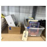 Hardback Books - State Maps in Plastic Bin