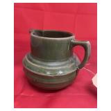 McCoy Green Pottery Pitcher