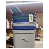 6 - Plastic Totes w/Lids