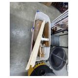 Box of Assorted Wood & Metal Brackets