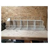 Wire Hanging Cubby/Shelf 31"L