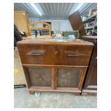 Vintage Stereo Console 32"L x 16"W x 33"H