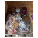 Box of Assorted Candles & Wax Melts