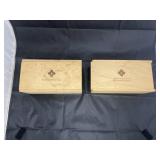 2 - Wooden Trinket Boxes