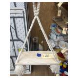 Small Wood Swing Shelf