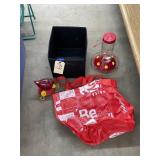 Fabric Tote w/Lulumon Canvas Bag & More