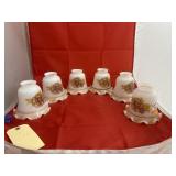 6 Pcs - Painted Light Globes