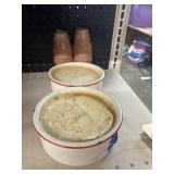6 Pcs - Mini Clay Pots & Swan Creek Candles