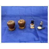 Wooden Salt/Peppers - Mini Milk Jug