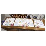 4 Pcs - Canvas Wall Dï¿½cor