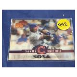 1996 SPORTFLIX SAMMY SOSA CARD