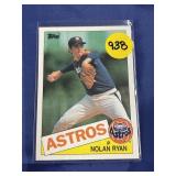 1985 TOPPS HOF NOLAN RYAN CARD
