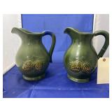 2 - Porcelain Water Pitcher