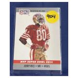 1990 PROSET HOF JERRY RICE CARD