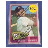 INSERT CARD TOPPS FINEST HOF MICKEY MANTLE