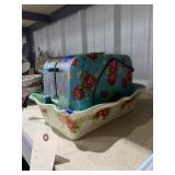 Pioneer Woman Toaster & Lasagna  Dish